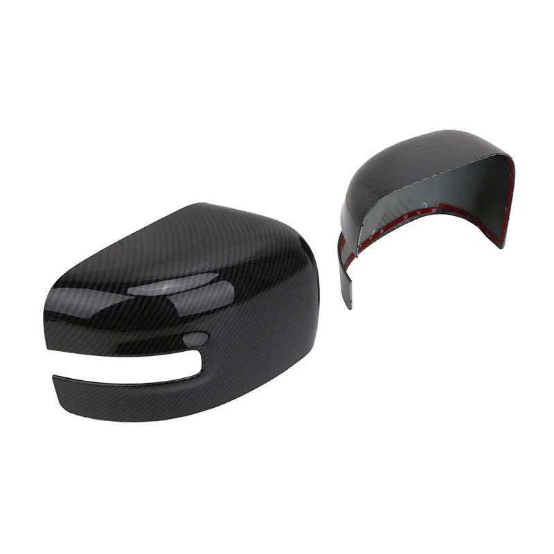 WISENGEAR Side Car Rearview Side Mirror Cover For Jeep Renegade 2015 2016 2017 Accessories Auto Rear View Mirror Overlays Carbon Black (8)