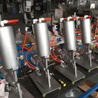 Automatic cutting pneumatic sausage clipper machine