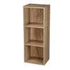 Modern style design office furniture wood 3 cube living room storage cabinet bookcase
