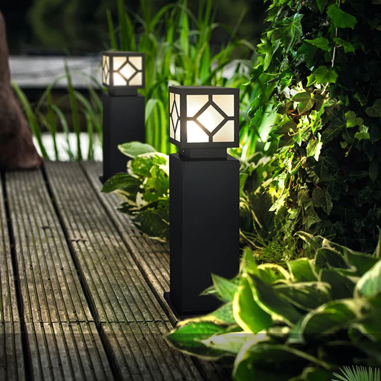 Solar wall lamp post lamp head wall post lamp