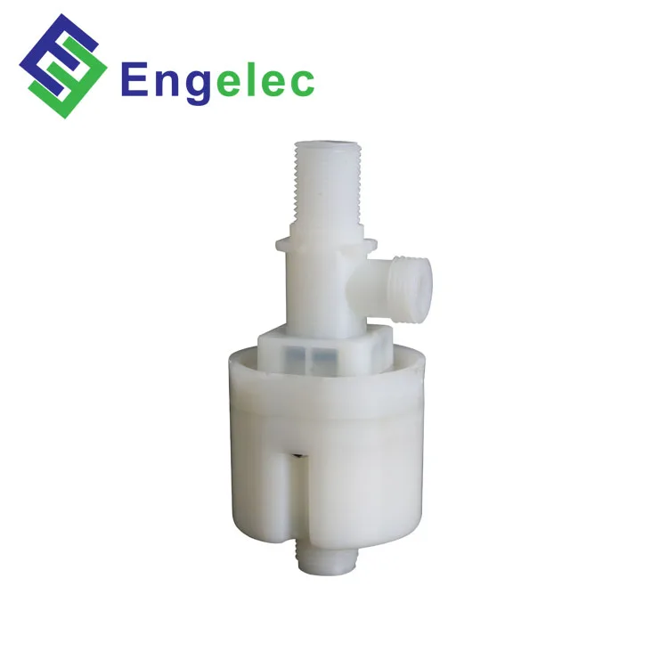 Белый цвет автоматического заполнения воды клапан 1/2 "снаружи установлен на входе уровня воды управление клапан воды поплавковый клапан резервуара