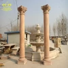 Outdoor External Wall Decorative Marble Stone Column For Sale
