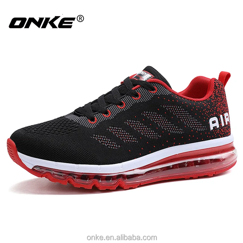 New best running shoes men air cushion sport shoes breathable mesh women sneakers, Black;black red;black pink
New best running shoes men air cushion sport shoes breathable mesh women sneakers, Black;black red;black pink
