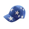 New design stylish kids caps lovely stars printing kids hats hot sale cotton twill children baseball cap