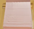 Low price of pink polyester fabric roman blind curtain design for home