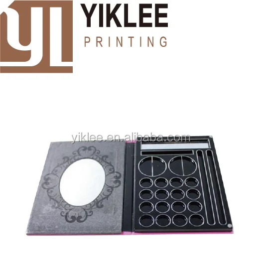 box , cardboard empty palette custom paper printed ,cosmetic box