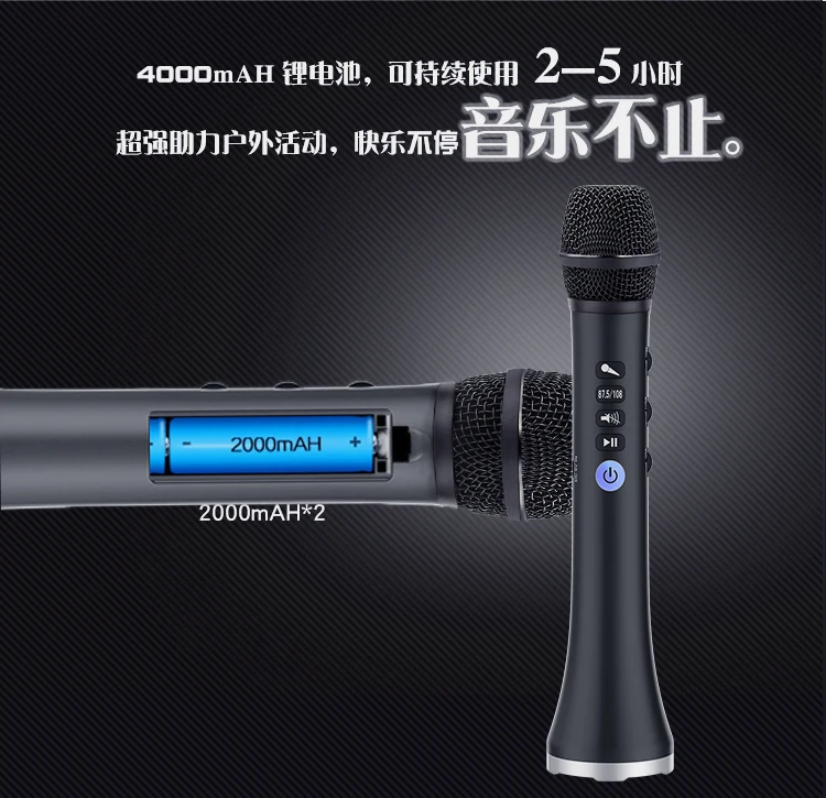 Professional DSP sound chipset ,Karaoke Microphone wireless BT speaker Family KTV L698DSP 20W Loud speaker - ANKUX.COM