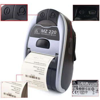 Original 203 dpi Wireless Thermal Printer 50mm Ticket Label Portable Printer MZ220
Original 203 dpi Wireless Thermal Printer 50mm Ticket Label Portable Printer MZ220