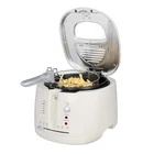 XJ-8K100 2.5L 1600W Deep Fryer for quick frying and non-stick power&pilot timer of deep fryer 2018