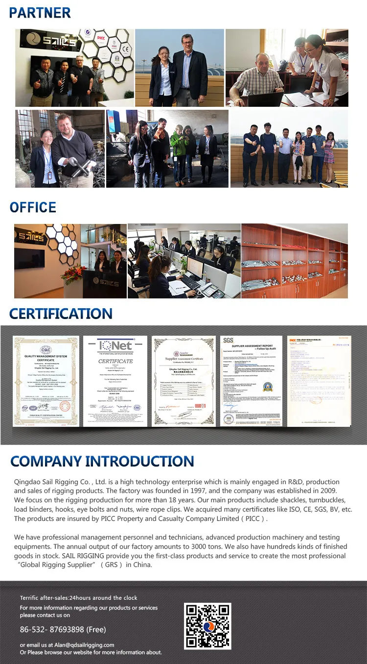 Hot Dipped Electric Galvanized DIN 6899B Copper Wire Rope Thimble Products from Qingdao Sail