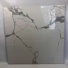 Foshsan manufacturer cheap price glossy calacatta full polished glazed marble tile