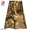 African textile light yellow italian wholesale digital printed 100% silk fabric for dresses