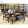 Small dining table set wood material in good price