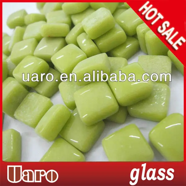 Jade Series 10x10x4mm Glass Mosaic Color