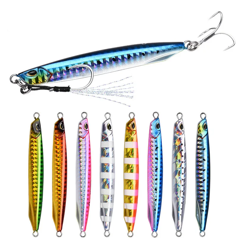 ALLBLUE 40g 60g DRAGER SSZ Saterwater Peche Jigging Fishing Metal Jig Lure, 8 colors
ALLBLUE 40g 60g DRAGER SSZ Saterwater Peche Jigging Fishing Metal Jig Lure, 8 colors