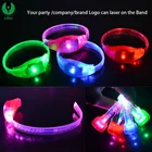 Logo Engraved World Cup Music Beat Led Bracelets
