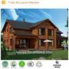 hot sale earthquake proof wood villa ready made prefabricated log home