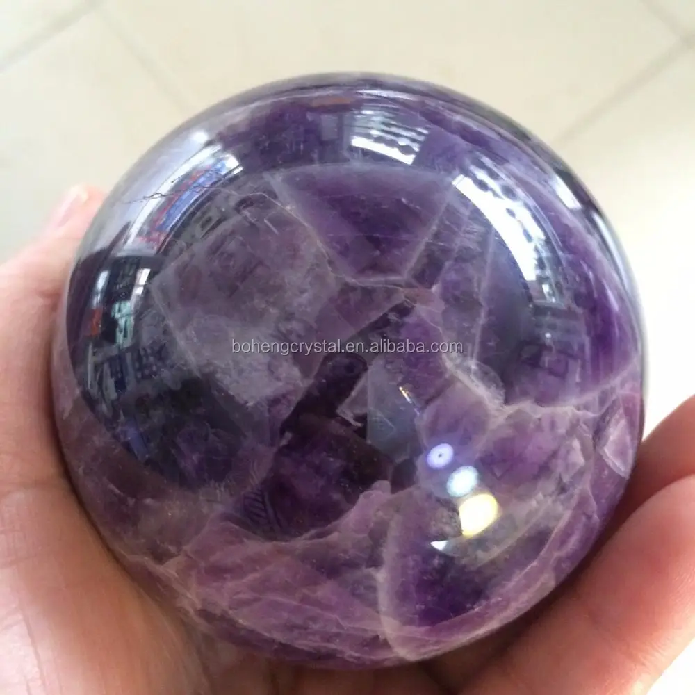 high quality rock dream amethyst glass crystal ball /spheres for