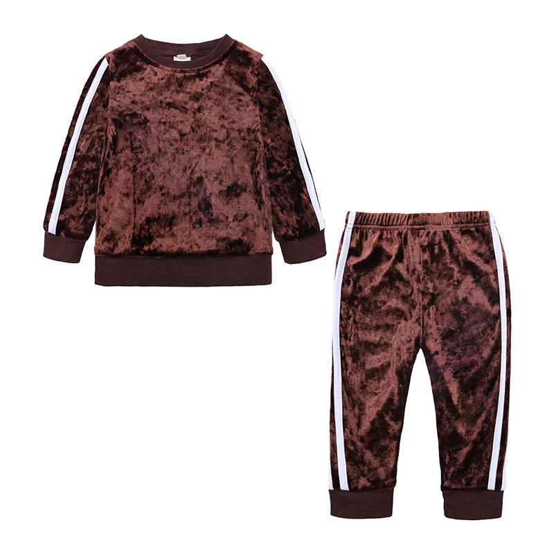 2PCS Baby Boys Clothing Sets Kids Girls velour velvate Tracksuits Spring Autumn Clothes Children Casual Sets, As picture
2PCS Baby Boys Clothing Sets Kids Girls velour velvate Tracksuits Spring Autumn Clothes Children Casual Sets, As picture