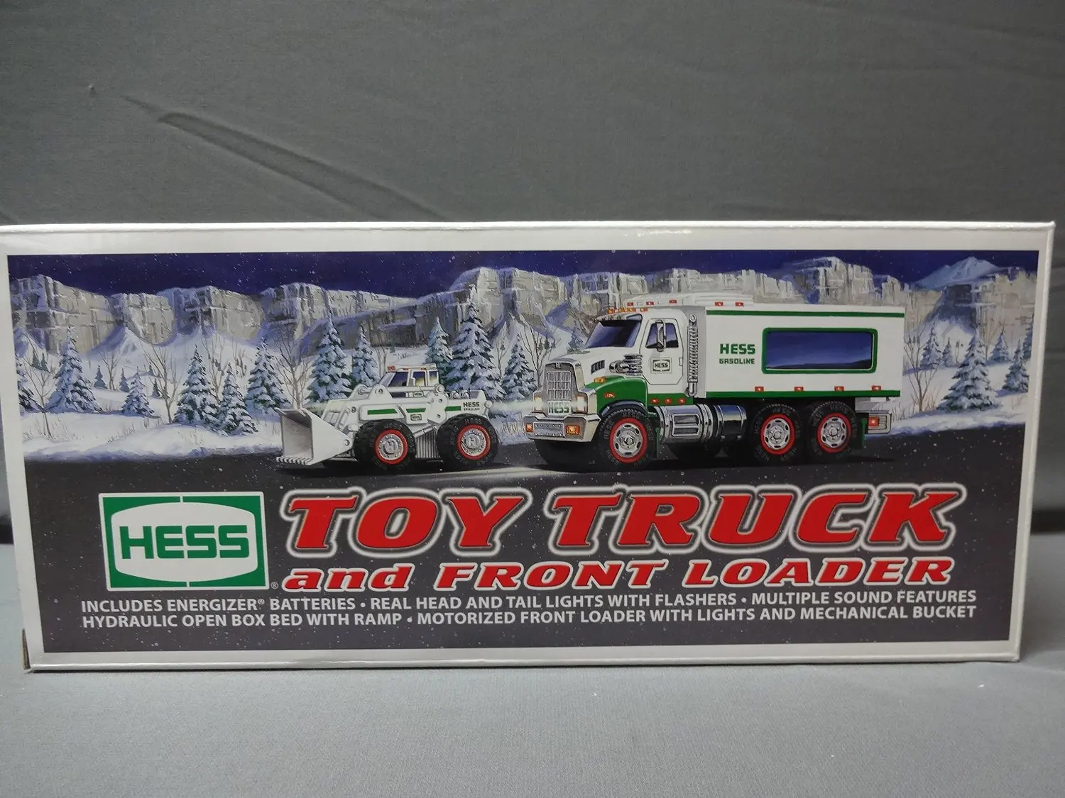 hess truck 2008 with front loader