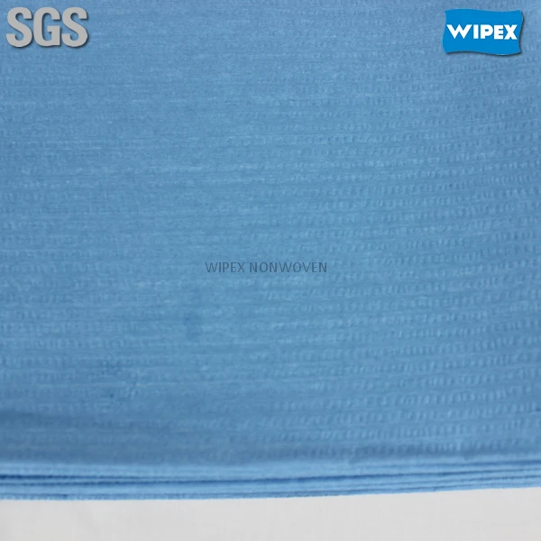 high quality disposable spunlaced nonwoven industrial wipes
