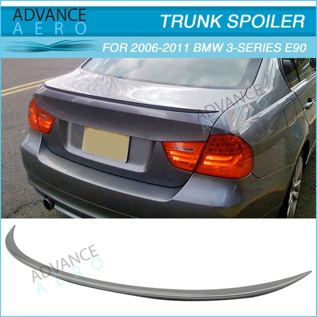 Lèvre de spoiler arrière pour BMW Série 3 E90 Berline 2005-2012 PU