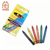 Customize promotional gift watercolor school crayons, pencil crayons for kids 4/6/8/12 pack