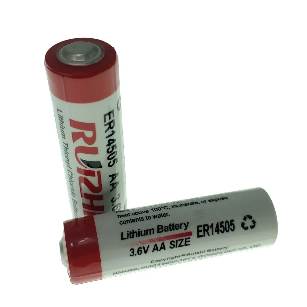 ER14505 2700mAh AA size Primary Lithium Battery ER14505 3.6V lithium battery for Data logg with LoRa WAN - ANKUX.COM