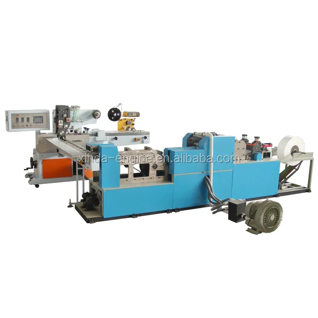 pocket tissue machine production line automatic machine to make handkerchief tissue paper