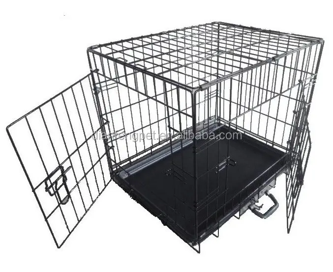china double doors cheap large weld wire mesh dog cage for sale