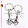2013 New style musical gifts alloy love keyholder/keyring/keychain for lover