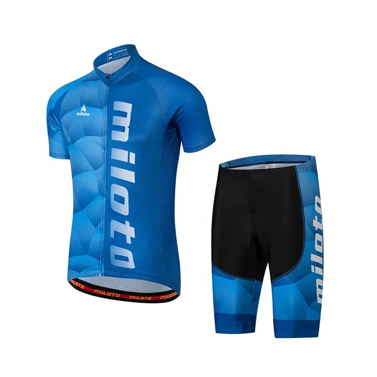 Miloto Factory Price Team Bicycle Jerseys Men's Cycling Jersey Bib Shorts Cycling Sets, Customized color
Miloto Factory Price Team Bicycle Jerseys Men's Cycling Jersey Bib Shorts Cycling Sets, Customized color