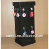four sides universal steel pegboard stand metal promotion table rotary key ring display rack