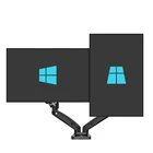 Universal Monitor Desk Mount Rotating LCD Bracket Max Capacity 14.3lbs(6.5kg)
