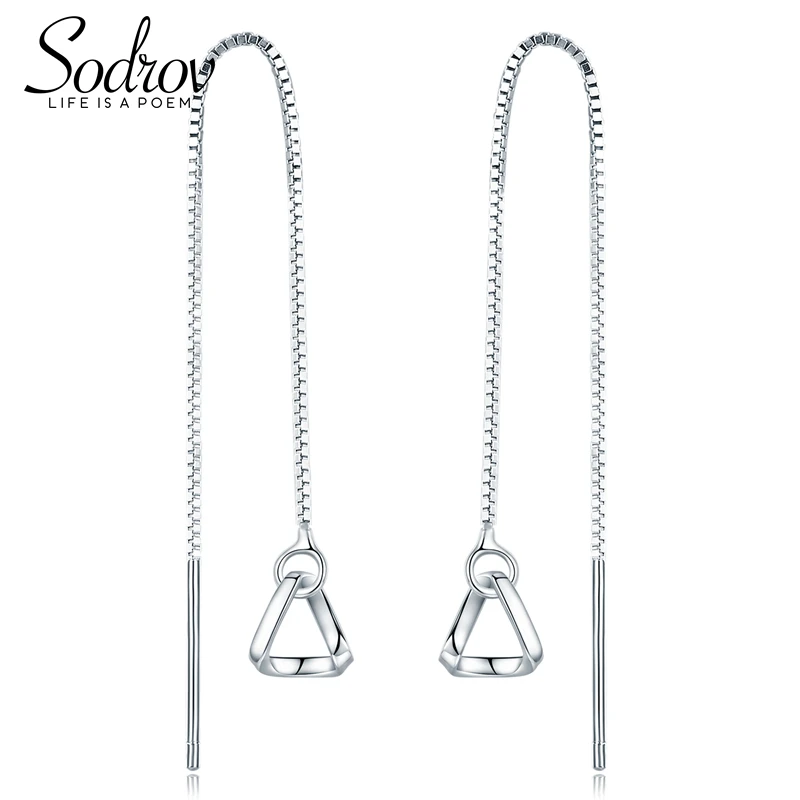 Tassel pendant 925 sterling silver simple round earrings fashion gift women's triangle high jewelry HE037 Personalized
Tassel pendant 925 sterling silver simple round earrings fashion gift women's triangle high jewelry HE037 Personalized