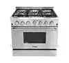 36 Inch 6 Burner Electric slide in ranges Gas Oven review