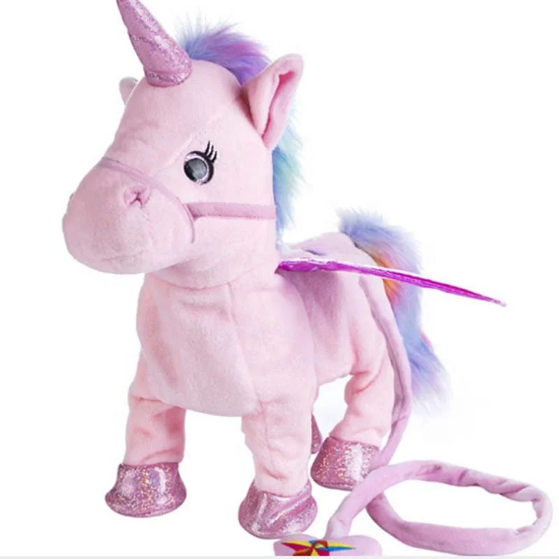 1pc Electric Walking Unicorn Plush Toy Stuffed Animal Toy Electronic Music Unicorn Toy
1pc Electric Walking Unicorn Plush Toy Stuffed Animal Toy Electronic Music Unicorn Toy