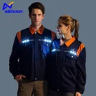 Hi Vis LED Reflective Safety Uniforms Construction Workwear