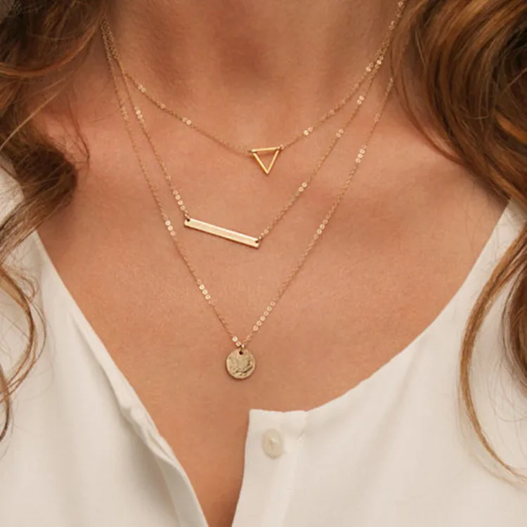 Fashion Personalized fashion Necklace Lastest design Multi layer gold Necklace bead chain Necklace, Gold;silver
Fashion Personalized fashion Necklace Lastest design Multi layer gold Necklace bead chain Necklace, Gold;silver
