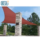 outdoor waterproof small triangle awnings patio canvas sail sun tarps canopy shade