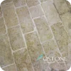 Wholesale Brick Type Yellow Tumbled Limestone Floor Tiles