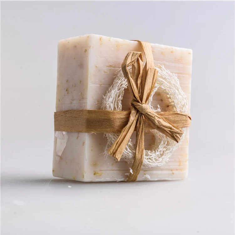 Cold Processed Oatmeal Loofah Skin White Handmade Soap For Skin Exfoliating Cleaning
Cold Processed Oatmeal Loofah Skin White Handmade Soap For Skin Exfoliating Cleaning