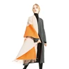 Women Open Front Thick Poncho Cape Knit Warm Wool Scarf Shawl Wrap