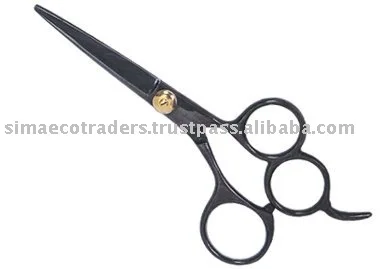 Titanium black hair cutting scissors size 5" 5.5" 6" 7" 8" 9" 10"
