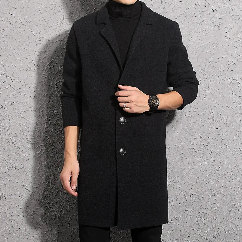 fashion classic tailored collar button up business men mink cashmere cardigan overcoat, Orange;black
fashion classic tailored collar button up business men mink cashmere cardigan overcoat, Orange;black