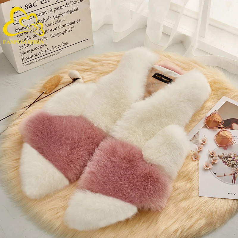 Winter Clothes women Plus Size Coats Fur Coat Fashion Sleeveless Fake Fur Waistcoat Women Warm Short Faux Fur Vest, Customized color
Winter Clothes women Plus Size Coats Fur Coat Fashion Sleeveless Fake Fur Waistcoat Women Warm Short Faux Fur Vest, Customized color