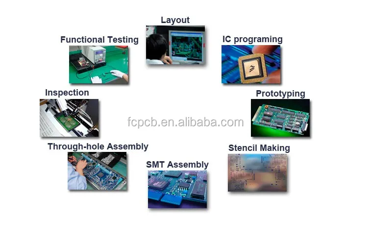 Electronics prototype pcb printed circuit board fabrication