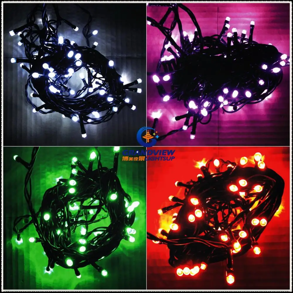led string lights 10m 100leds PVC BLACK COPPER WIRE.jpg