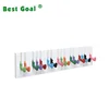 Decorative Multicolor Piano Design Wood Wall Mounted Coat Hooks