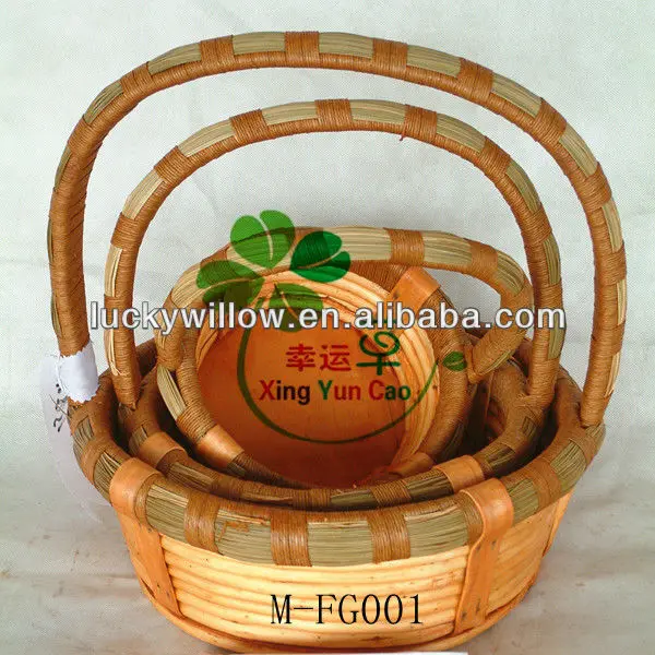 handicraft wicker tray